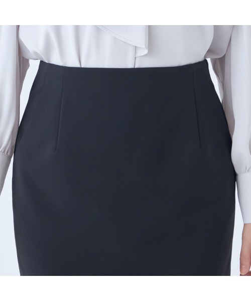 SUIT SELECT（スーツセレクト）の「【セットアップ対応】【おうちで洗えるストレッチ】タイトスカート（スーツスカート・レディース・ネイビー・11号/9号/15号/5号/13号/7号/17号/19号）」の7枚目の写真