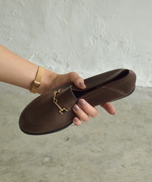 tukn.（トゥクン）の「【tukn.】 ビットローファー/感動ローファー　パンプス　柔らかい履き心地（ローファー・レディース・ブラック/ブラウン/アイボリー・LL/S/M/L/24.5cm/24.0cm/22.5cm/23.5cm/23.0cm/25.0cm）」の20枚目の写真