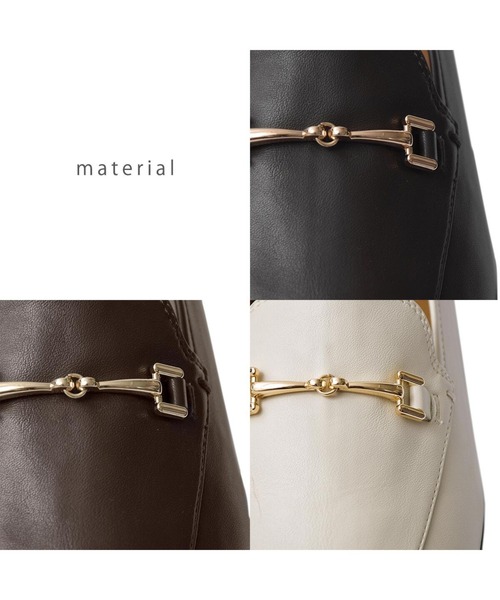 tukn.（トゥクン）の「【tukn.】 ビットローファー/感動ローファー　パンプス　柔らかい履き心地（ローファー・レディース・ブラック/ブラウン/アイボリー・LL/S/M/L/24.5cm/24.0cm/22.5cm/23.5cm/23.0cm/25.0cm）」の19枚目の写真