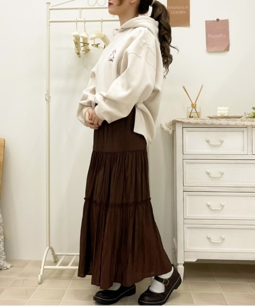 apres jour（アプレジュール）の「アソートフーディー【ZOZOTOWN限定アイテム】（パーカー・レディース・アイボリー/ホワイト系その他/ブラック/クリーム/ダークブルー/ミント/ブラック系その他/ダークブラウン/ラベンダー/スモークピンク・フリー/X-LARGE）」の14枚目の写真