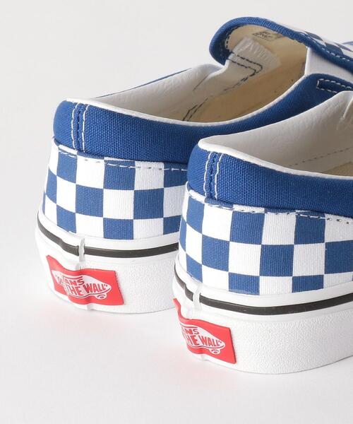 VANS（バンズ）の「EX VANS CHK SLIPON 19cm-21cm（スニーカー・キッズ・コバルトブルー・21cm/20cm/19cm）」の7枚目の写真