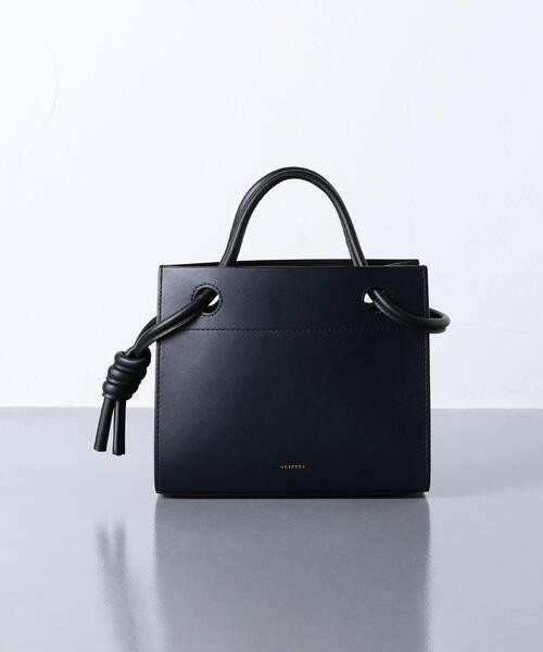 極美品未使用級／ORSETTO オルセット LTH ハンドバッグ ノット