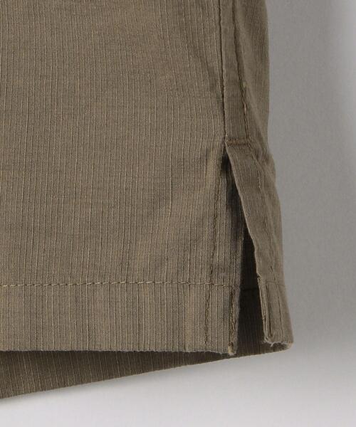 green label relaxing(グリーンレーベルリラクシング)の「CM キュプラ リネン コード シャツ ブルゾン(シャツ/ブラウス・メンズ・ライトグレー/ダークグリーン/モカ・S/M/L/XL)」の12枚目の写真