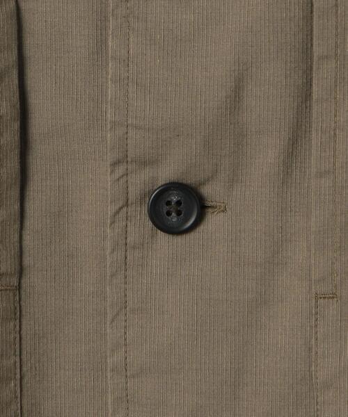 green label relaxing(グリーンレーベルリラクシング)の「CM キュプラ リネン コード シャツ ブルゾン(シャツ/ブラウス・メンズ・ライトグレー/ダークグリーン/モカ・S/M/L/XL)」の18枚目の写真