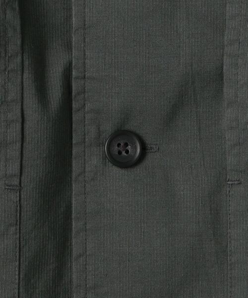 green label relaxing(グリーンレーベルリラクシング)の「CM キュプラ リネン コード シャツ ブルゾン(シャツ/ブラウス・メンズ・ライトグレー/ダークグリーン/モカ・S/M/L/XL)」の21枚目の写真