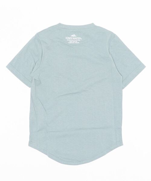 KRIFF MAYER Kid's Collection（クリフメイヤーキッズコレクション）の「LUCK楽TEE(climb)（Tシャツ/カットソー・キッズ・ベージュ/サックスブルー/チャコール/オフホワイト・130/120/150/140/160/170）」の5枚目の写真