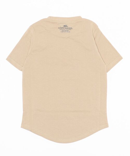KRIFF MAYER Kid's Collection（クリフメイヤーキッズコレクション）の「LUCK楽TEE(climb)（Tシャツ/カットソー・キッズ・ベージュ/サックスブルー/チャコール/オフホワイト・130/120/150/140/160/170）」の6枚目の写真