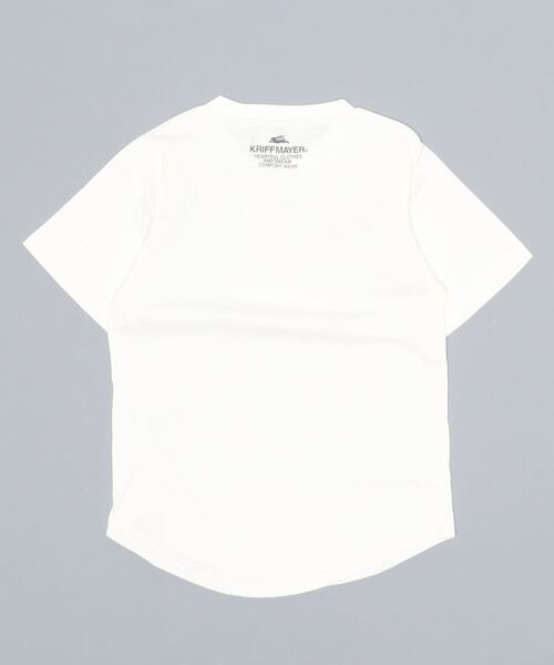 KRIFF MAYER Kid's Collection（クリフメイヤーキッズコレクション）の「LUCK楽TEE(climb)（Tシャツ/カットソー・キッズ・ベージュ/サックスブルー/チャコール/オフホワイト・130/120/150/140/160/170）」の8枚目の写真