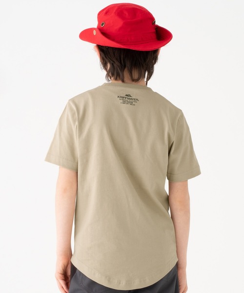 KRIFF MAYER Kid's Collection（クリフメイヤーキッズコレクション）の「LUCK楽TEE(climb)（Tシャツ/カットソー・キッズ・ベージュ/サックスブルー/チャコール/オフホワイト・130/120/150/140/160/170）」の12枚目の写真