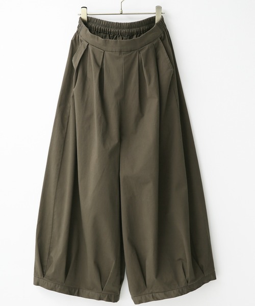 osharewalker（オシャレウォーカー）の「【廃盤】『タックボリュームチノパンツ』（チノパンツ・レディース・ベージュ/カーキ/ブラック・FREE）」の19枚目の写真