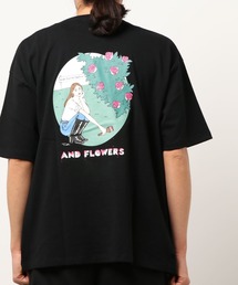 BACK NUMBER | 【BACK NUMBER】イラストプリントTシャツ(トチハラユミ)(Tシャツ/カットソー)
