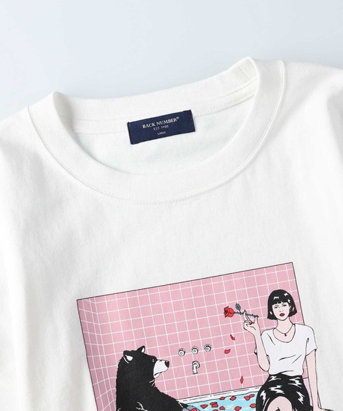 ベルサイユのばら Tシャツ Lサイズ　ZOZO TOWN セール】オーバーサイズ パッチロゴ ロンTEE CT6105