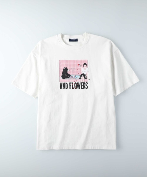 さかな　back number　サイン　Tシャツ セール】【BACK NUMBER】イラストプリントTシャツ(トチハラユミ