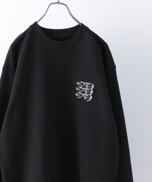SHIPS any: NOKO アニマル エンブレム クルーネック スウェット◇