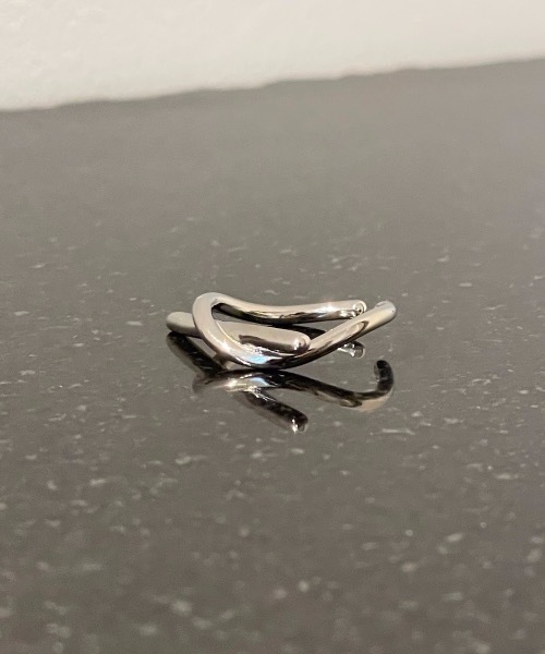 blatto(ブラット)の「【blatto 925silver】925シルバー 結び デザイン リング ゴールド(k18メッキ仕様) シルバー(プラチナメッキ仕様)blat-tbr1-3(リング・メンズ・ゴールド/シルバー・FREE)」の7枚目の写真