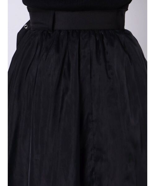 jouetie（ジュエティ）の「シアードッキングスカート（スカート・レディース・ブラック/ブラウン/オフホワイト/グリーン・MEDIUM）」の7枚目の写真