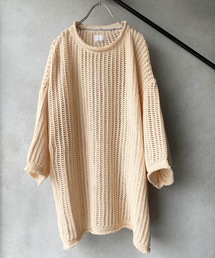 NUMBER (N)INE（ナンバーナイン）の「【NUMBER (N)INE】《別注》シースルーメッシュニット クルーネックTシャツ（Tシャツ/カットソー・メンズ）」