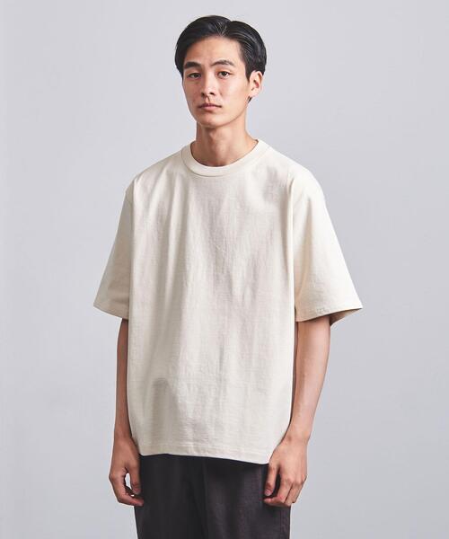 BLUE（ブルー）の「＜BLUE（ブルー）＞ オーガニック ヘヴィーウェイト Tシャツ（Tシャツ/カットソー・メンズ・ホワイト/ブラック/モカ/ケリー・LARGE/X-LARGE/MEDIUM/SMALL）」の2枚目の写真