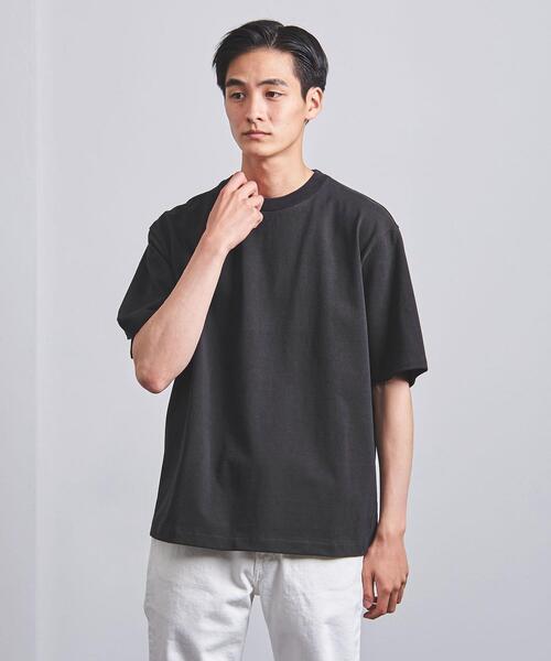 BLUE（ブルー）の「＜BLUE（ブルー）＞ オーガニック ヘヴィーウェイト Tシャツ（Tシャツ/カットソー・メンズ・ホワイト/ブラック/モカ/ケリー・LARGE/X-LARGE/MEDIUM/SMALL）」の9枚目の写真