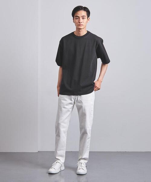 BLUE（ブルー）の「＜BLUE（ブルー）＞ オーガニック ヘヴィーウェイト Tシャツ（Tシャツ/カットソー・メンズ・ホワイト/ブラック/モカ/ケリー・LARGE/X-LARGE/MEDIUM/SMALL）」の5枚目の写真