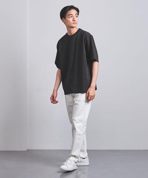 BLUE（ブルー）の「＜BLUE（ブルー）＞ オーガニック ヘヴィーウェイト Tシャツ（Tシャツ/カットソー・メンズ・ホワイト/ブラック/モカ/ケリー・LARGE/X-LARGE/MEDIUM/SMALL）」の6枚目の写真