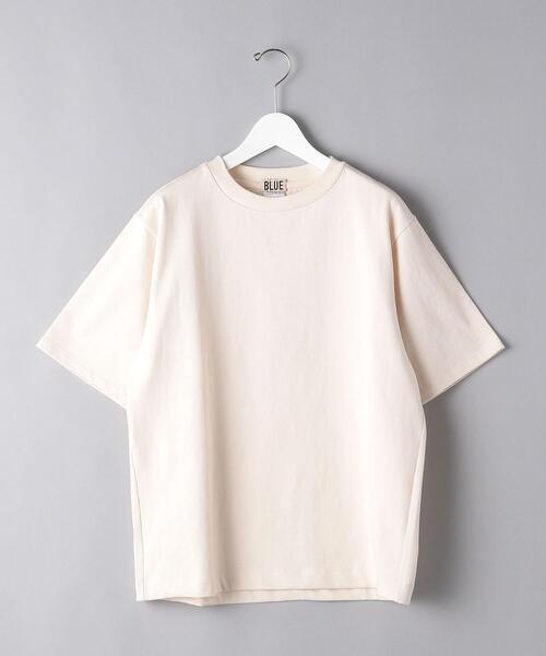 BLUE（ブルー）の「＜BLUE（ブルー）＞ オーガニック ヘヴィーウェイト Tシャツ（Tシャツ/カットソー・メンズ・ホワイト/ブラック/モカ/ケリー・LARGE/X-LARGE/MEDIUM/SMALL）」の19枚目の写真