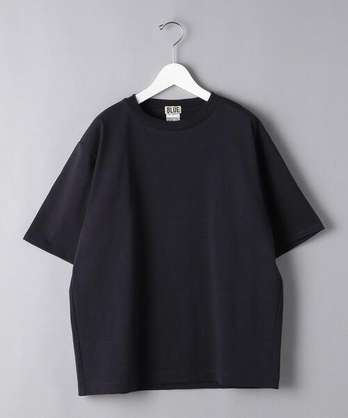 BLUE（ブルー）の「＜BLUE（ブルー）＞ オーガニック ヘヴィーウェイト Tシャツ（Tシャツ/カットソー・メンズ・ホワイト/ブラック/モカ/ケリー・LARGE/X-LARGE/MEDIUM/SMALL）」の21枚目の写真