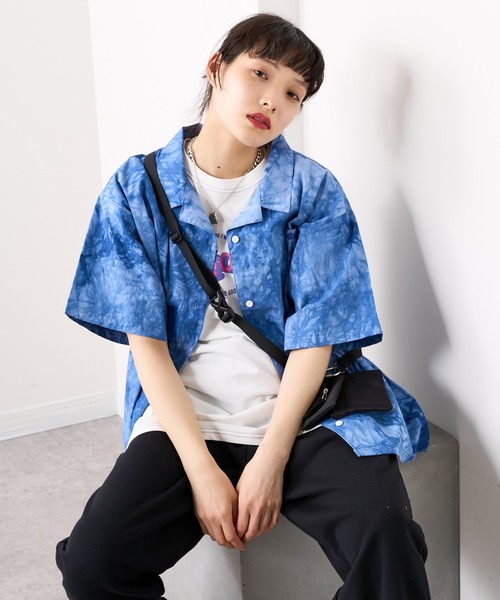 RASVOA（ラスボア）の「ハングル配色ステッチＴシャツ（Tシャツ/カットソー・レディース・オフホワイト/ブラック・FREE）」の4枚目の写真