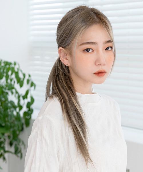 UNE MANSION（ユヌマンション）の「デイリーハート真珠ピアスセット（ピアス（両耳用）・レディース・シルバー/ゴールド・ONE SIZE）」の8枚目の写真