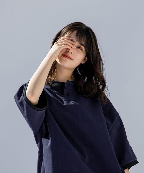 お値下げしました❕ARCHIVIO カラフルポロシャツ 46 セール】【WEB限定】SHIPS: Roots ビッグシルエット ピグメント
