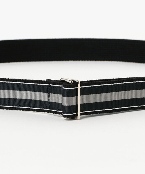 BEAMS LIGHTS（ビームスライツ）の「BEAMS LIGHTS / テープリボン ベルト（ベルト・メンズ・ブラック/ネイビー/ブラウン・ONE SIZE）」の4枚目の写真
