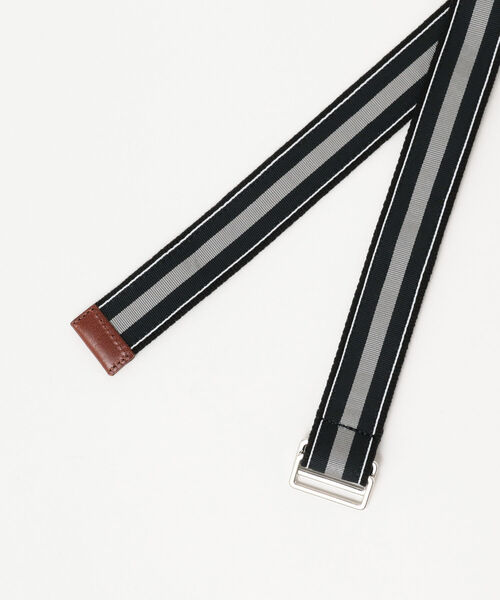 BEAMS LIGHTS（ビームスライツ）の「BEAMS LIGHTS / テープリボン ベルト（ベルト・メンズ・ブラック/ネイビー/ブラウン・ONE SIZE）」の5枚目の写真