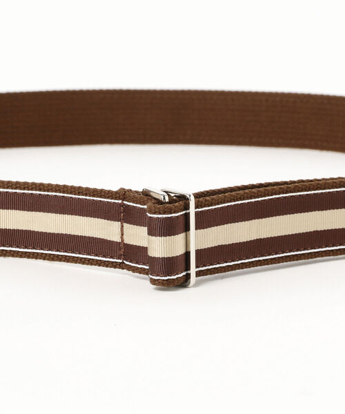 BEAMS LIGHTS（ビームスライツ）の「BEAMS LIGHTS / テープリボン ベルト（ベルト・メンズ・ブラック/ネイビー/ブラウン・ONE SIZE）」の6枚目の写真