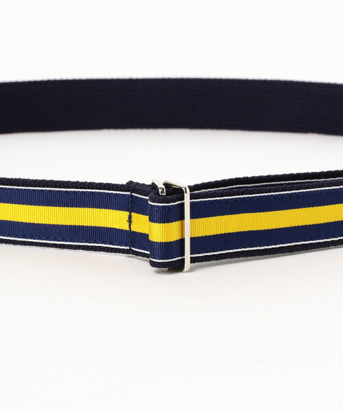 BEAMS LIGHTS（ビームスライツ）の「BEAMS LIGHTS / テープリボン ベルト（ベルト・メンズ・ブラック/ネイビー/ブラウン・ONE SIZE）」の8枚目の写真