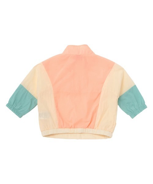 moimoln（モイモルン）の「【セットアップ】カラーブロックナイロンジャケット＆パンツ上下セット（ナイロンジャケット・キッズ・アクア/イエロー/オレンジ系その他・110cm/120cm/100cm/90cm/130cm）」の10枚目の写真