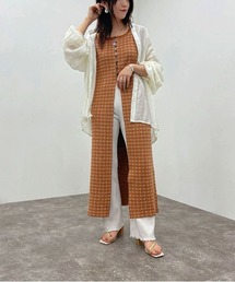 apres jour mignon | ジャガードニットジレ 【ZOZOTOWN限定アイテム】(その他トップス)