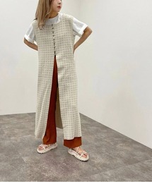 apres jour mignon | ジャガードニットジレ 【ZOZOTOWN限定アイテム】(その他トップス)