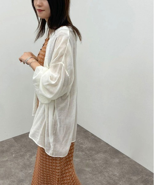 apres jour mignon（アプレジュールミニョン）の「ジャガードニットジレ 【ZOZOTOWN限定アイテム】（その他トップス・レディース・アイボリー/ブラック/オレンジ・X-LARGE/フリー）」の19枚目の写真