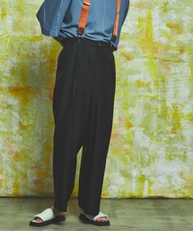 MAISON SPECIAL | 《ユニセックスアイテム》マルチファブリックインタックワイドパンツ 【MAISON SPECIAL/メゾンスペシャル】(その他パンツ)