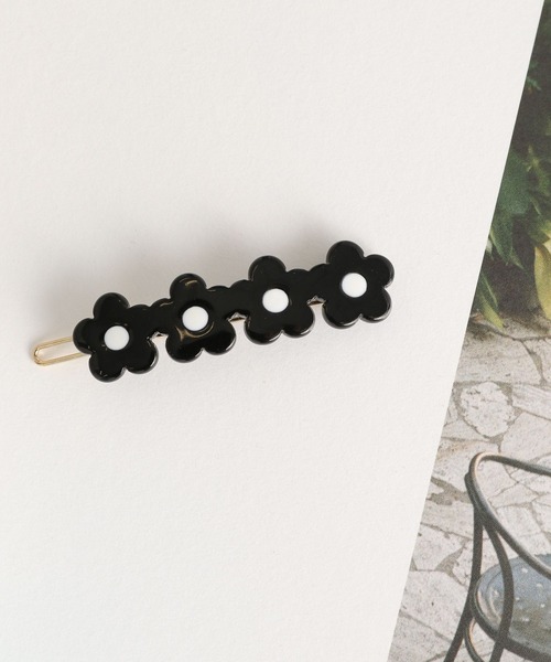 Me%(ミィパーセント)の「セイレツオハナローマピン(ヘアピン・レディース・ホワイト/ブルー/ブラック/ブラウン/ネイビー・FREE)」の3枚目の写真