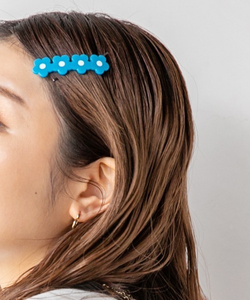 Me%(ミィパーセント)の「セイレツオハナローマピン(ヘアピン・レディース・ホワイト/ブルー/ブラック/ブラウン/ネイビー・FREE)」の12枚目の写真