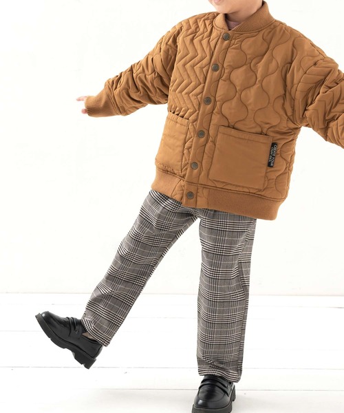 DILASH（ディラッシュ）の「先染めチェックストレッチシェフパンツ（その他パンツ・キッズ・ブラック/ブルー・90/100/110/120/80/130/140）」の8枚目の写真