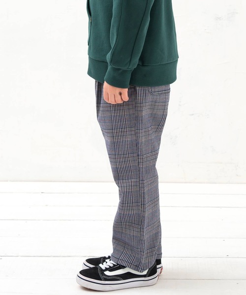 DILASH（ディラッシュ）の「先染めチェックストレッチシェフパンツ（その他パンツ・キッズ・ブラック/ブルー・90/100/110/120/80/130/140）」の13枚目の写真