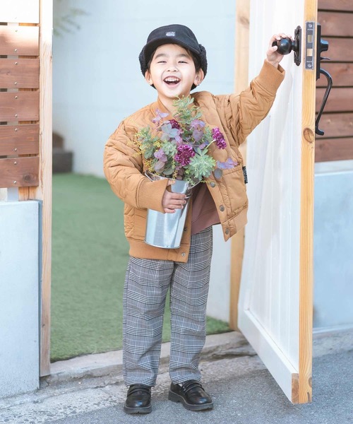 DILASH（ディラッシュ）の「先染めチェックストレッチシェフパンツ（その他パンツ・キッズ・ブラック/ブルー・90/100/110/120/80/130/140）」の15枚目の写真