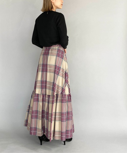 PICCIN（ピッチン）の「ラメ入りVネックニット（ニット/セーター・レディース・ライトブルー/ブラック/ベージュ/オフホワイト/イエロー/モカ/ホワイト系その他/ブラウン系その他・M）」の17枚目の写真