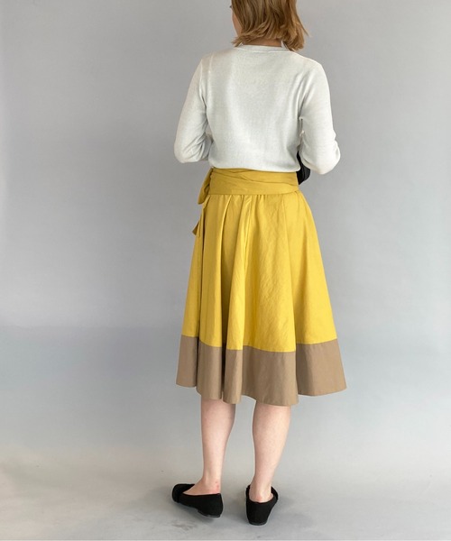 PICCIN（ピッチン）の「ラメ入りVネックニット（ニット/セーター・レディース・ライトブルー/ブラック/ベージュ/オフホワイト/イエロー/モカ/ホワイト系その他/ブラウン系その他・M）」の16枚目の写真