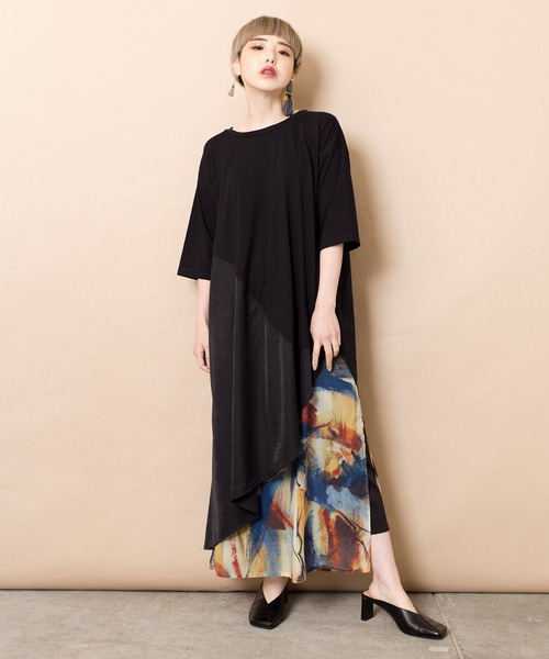 OSMOSIS - 最終sale⭐︎新品✦︎OSMOSIS❤︎カットソー❤︎アシンメトリー フリル バックフリルTシャツ | OSMOSIS loaf