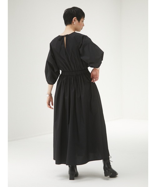 armonia（アルモニーア）の「armonia・切り替えフレアワンピース＊（ワンピース・レディース・ブラウン/ブラック/マスタード・FREE）」の5枚目の写真