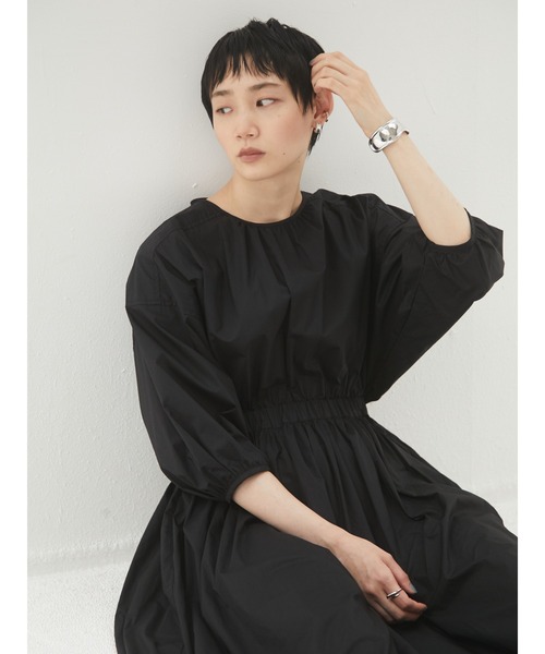 armonia（アルモニーア）の「armonia・切り替えフレアワンピース＊（ワンピース・レディース・ブラウン/ブラック/マスタード・FREE）」の7枚目の写真