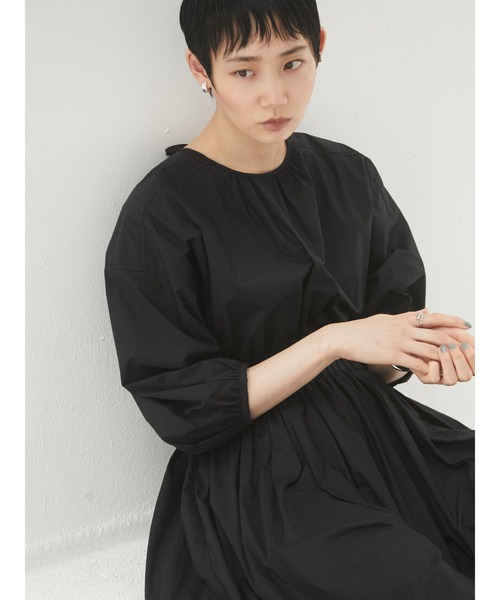 armonia（アルモニーア）の「armonia・切り替えフレアワンピース＊（ワンピース・レディース・ブラウン/ブラック/マスタード・FREE）」の8枚目の写真